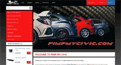 Desktop Screenshot of pimpmycivic.com